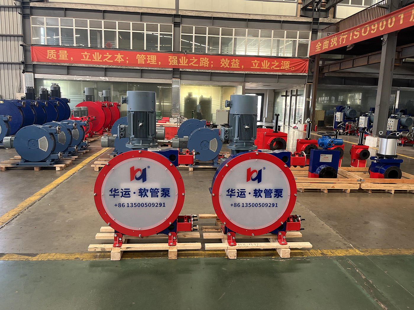 华运机械高压矿用软管泵发往老挝，硬核装备助力东南亚矿业开发